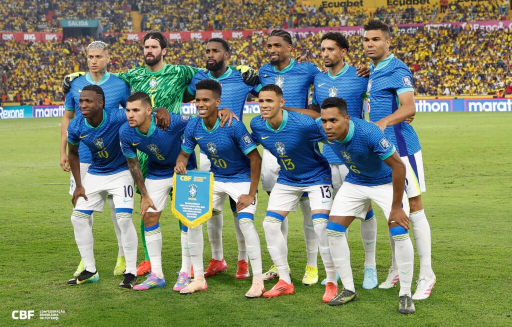 Seleção Brasileira empata com Equador: 0 a 0