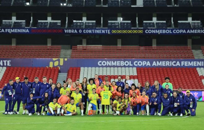 Brasil defende hegemonia contra Colômbia na grande final em Quito