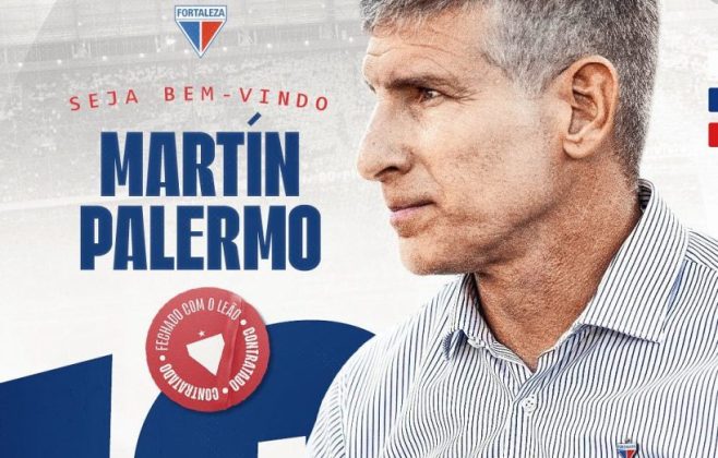 Fortaleza anuncia Martín Palermo como novo técnico