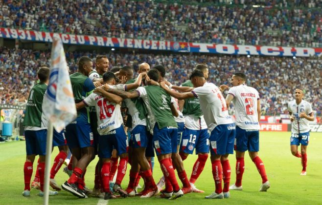 Bahia se isola como clube da Série A com mais partidas vencidas em mata-mata em 2025